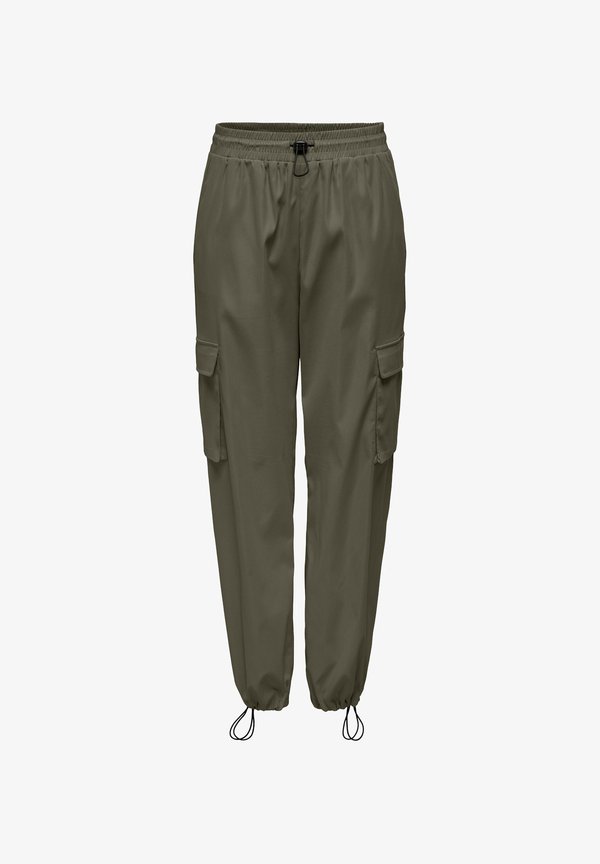 ONLCASHI PANT - Cargo trousers - olive