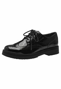 s.Oliver Derbies - black patent