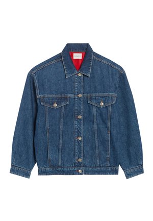 VESTE OVERSIZE DENIM RÉVERSIBLE - Jeansjakke - bicolore