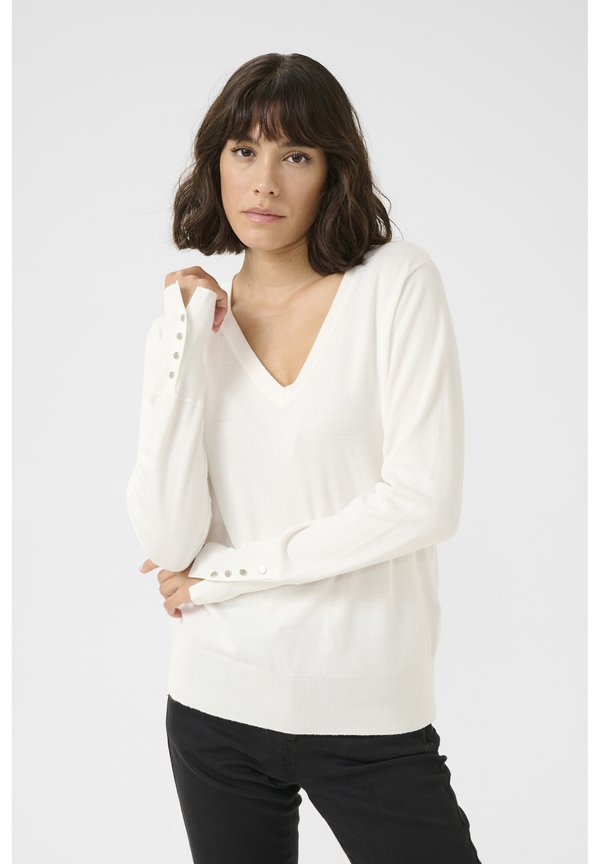 KALIZZA - Strickpullover - chalk