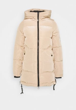 Kabát z prachového peří - off-white