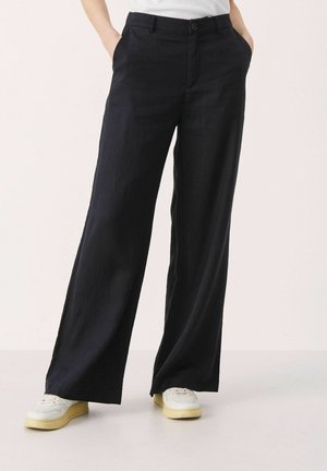 NINNES - Trousers - dark navy