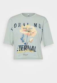 ONLLUCY LIFE FLOWERS - Majica kratkih rukava s printom - abyss