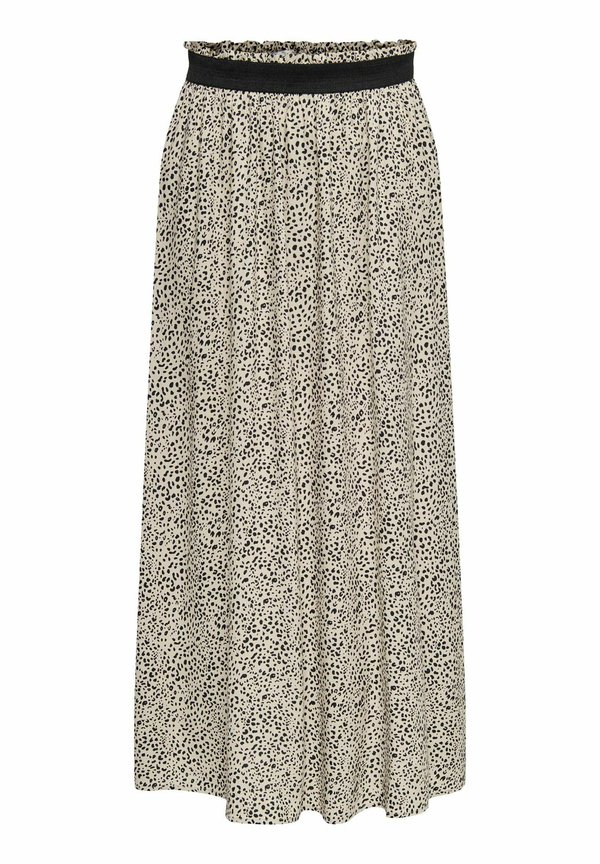 ONLVENEDIG AOP LIFE - A-line skirt - silver mink4