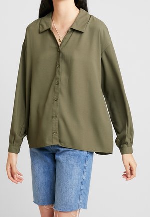 Bluse - khaki