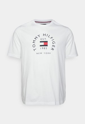 FLAG ARCH TEE - T-shirt med print - white