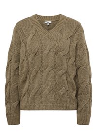 Mavi V NECK - Strickpullover - mermaid