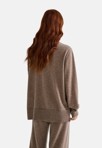 Monoprix COL MONTANT - Pullover - beige chine