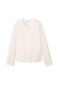 TOM TAILOR Bluse - offwhite tonal embroidery