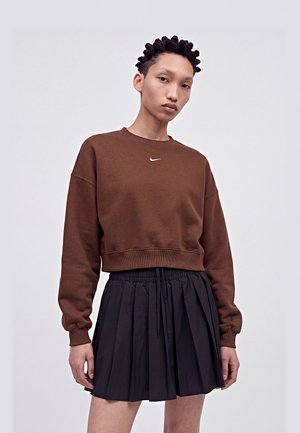 Nike Sportswear, CROP CREW - Суитшърт - cacao wow/sail