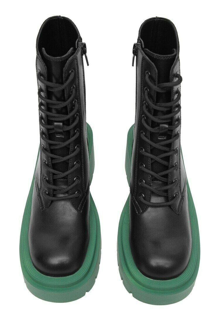 Mango SOLDIER - Botines con plataforma - noir/negro - Zalando.es