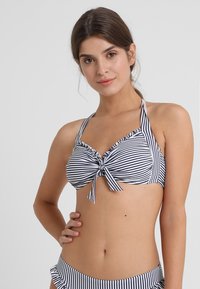 Esprit CLEARWATER BEACH HALTERNECK PADDED - Parte de cima de biquíni - navy