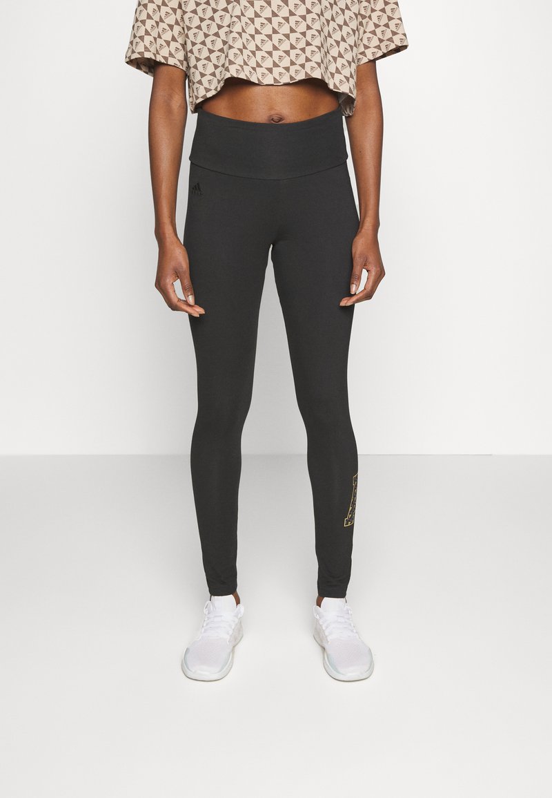adidas Sportswear LEGGING Legging black/zwart Zalando.nl