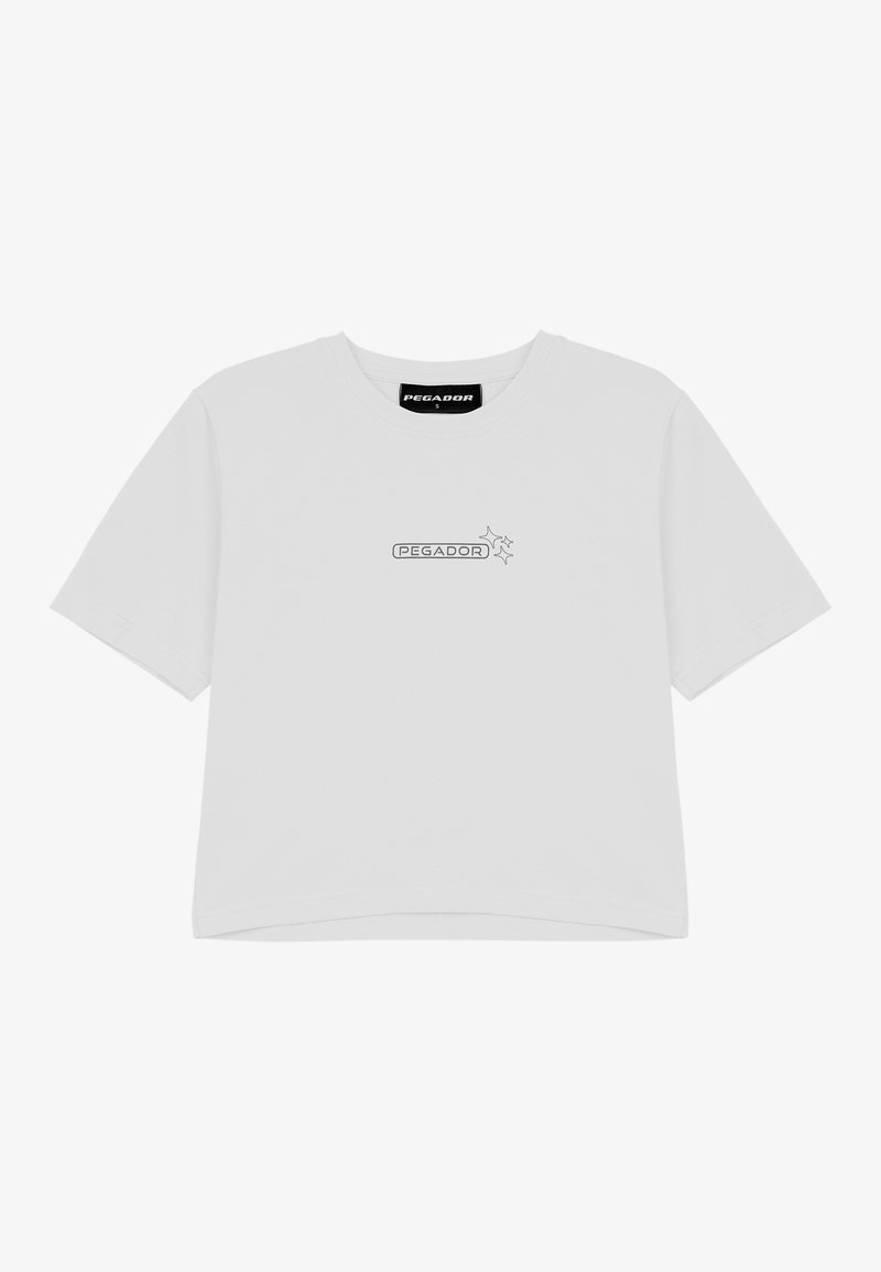 Pegador T-shirt print wit Pegador T-shirt print wit