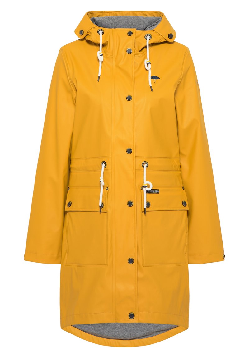 Schmuddelwedda Regenjas burned-orange denim