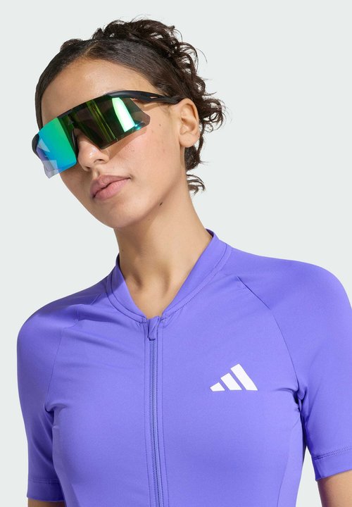 adidas Cycling Jersey - solar purple/white — photo 3