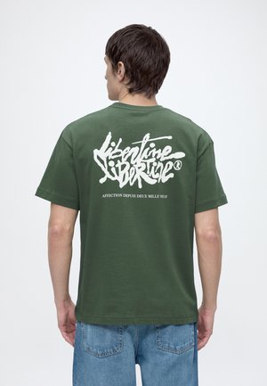 Libertine-Libertine BROKE ERA LOGO - Μπλουζάκι με στάμπα - green