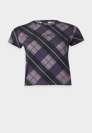 MARC JACOBS, PLAID LOGO BABY TEE - Тениска с щампа - purple