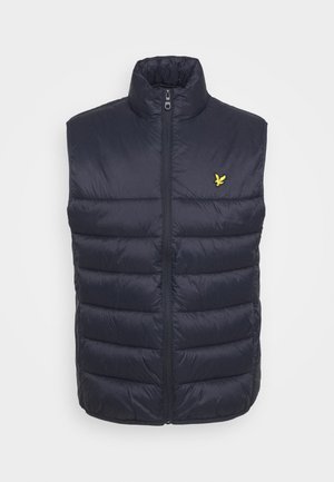 Lyle & Scott WADDED GILET - Strukirani kaput - dark navy