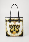 TOTE VACANZA UNISEX - Shopper - ivory/black/gold-coloured