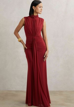 DANIELLA RUCHED - Maksikleit - dark red
