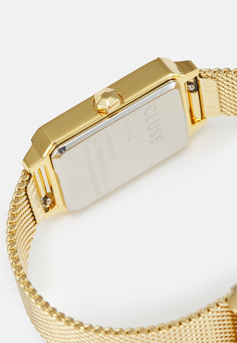 Cluse FLUETTE Uhr white/gold-coloured/goldfarben Zalando