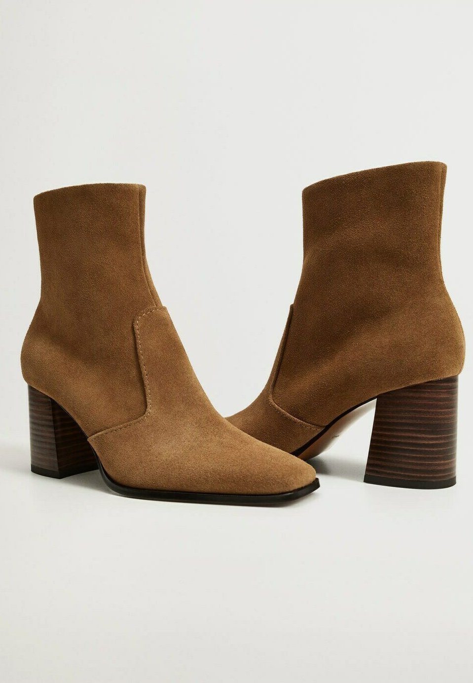 Mango Korte laarzen - mittelbraun/Lichtbruin - Zalando.nl