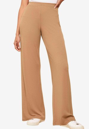 Friends Like These WIDE LEG REGULAR FIT - Kalhoty - camel