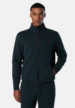 FULL - Sudadera con cremallera - midnight green