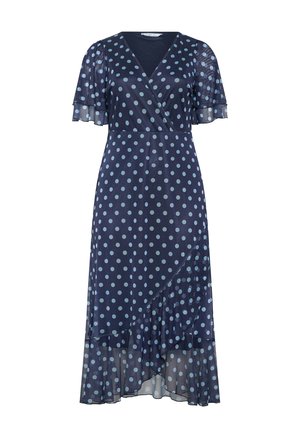 Yours Clothing, WRAP MAXI DRESS - Maxikleid - dark navy