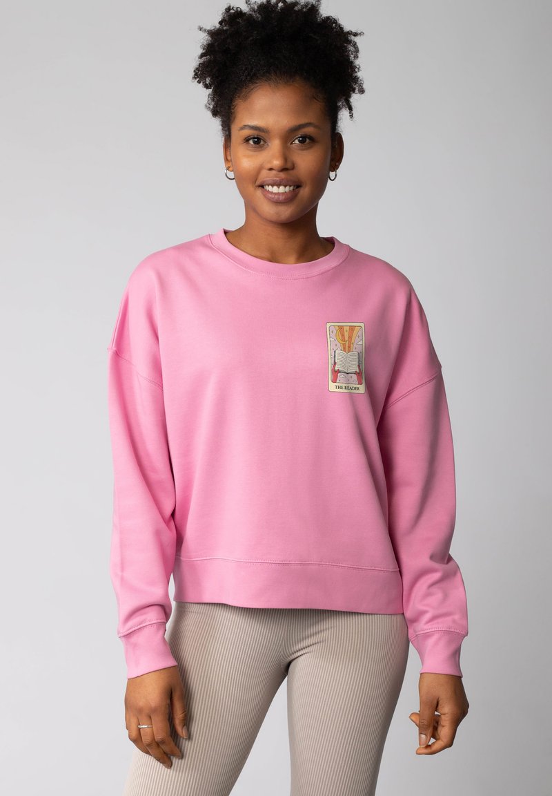 watapparel TAROT THE READER - Sweater - bubble pink