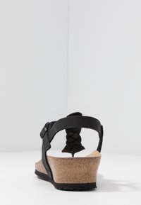 Papillio Sandály na klínu - black