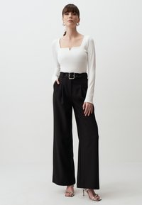 Jimmy Key STYLISH - Langarmshirt - white