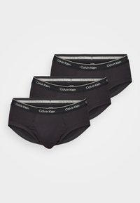 Calvin Klein Underwear CLASSICS HIP 3 PACK - Fecskék - black