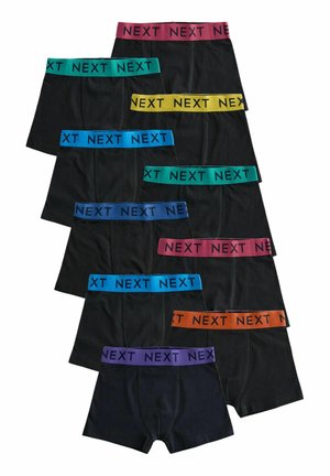 10 PACK - Panties - black with varsity waistband