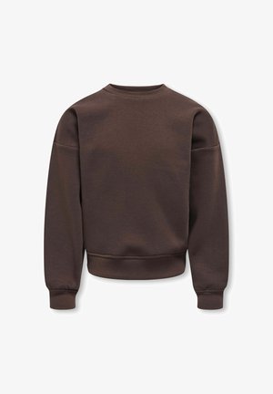 ONLY GIRLS, SWEATSHIRTS KOGSWEAT SWEATSHIRT - Sweater - coffee bean
