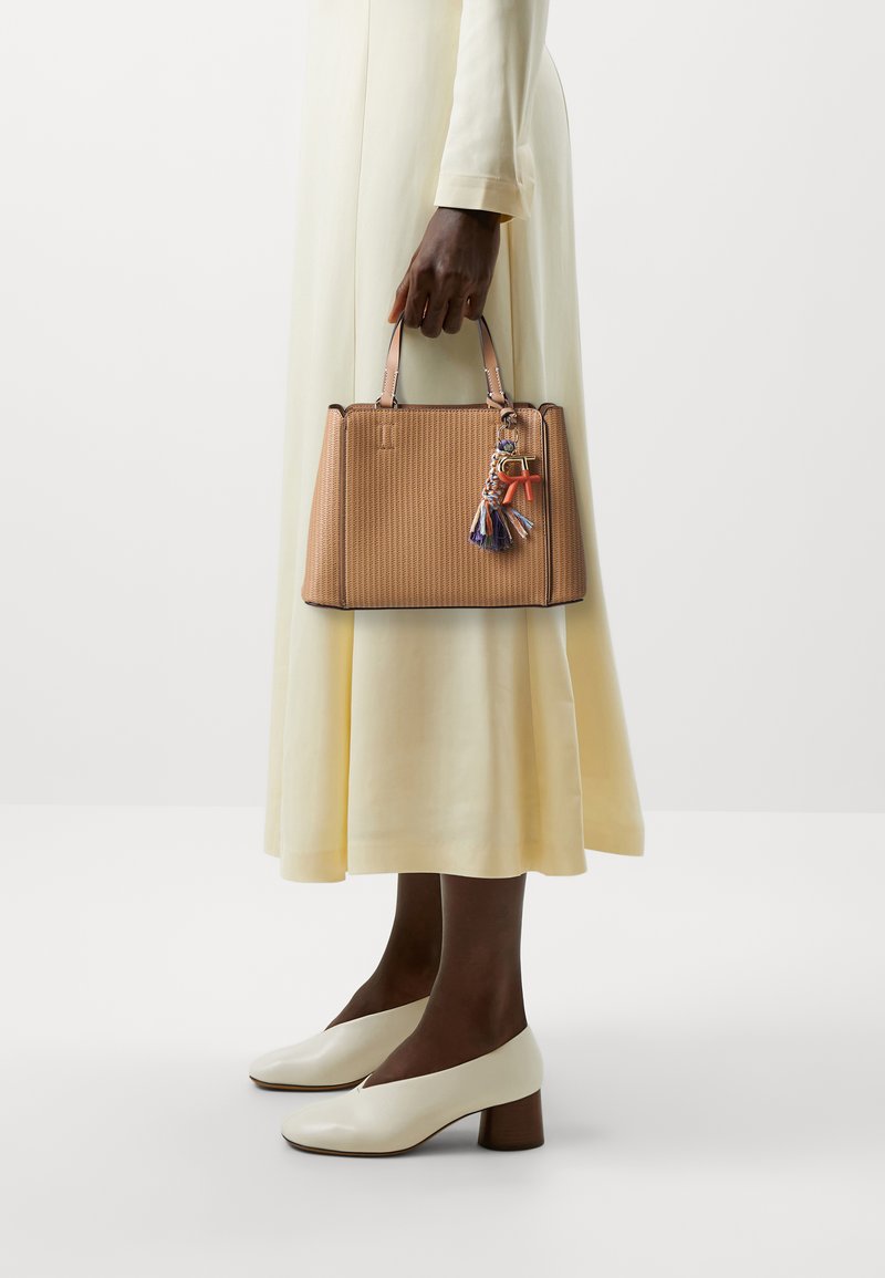 PARFOIS TOTE BAG FLEUR  - Handbag - camel