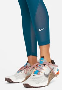 Nike Performance ONE - Leggings - valerian blue/white