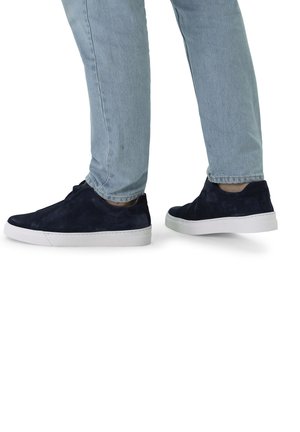 Manfield Slip-ons - blau