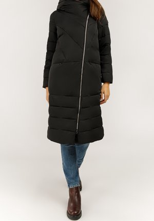 Piumino lungo - black