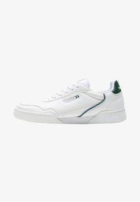 Selected, white/green