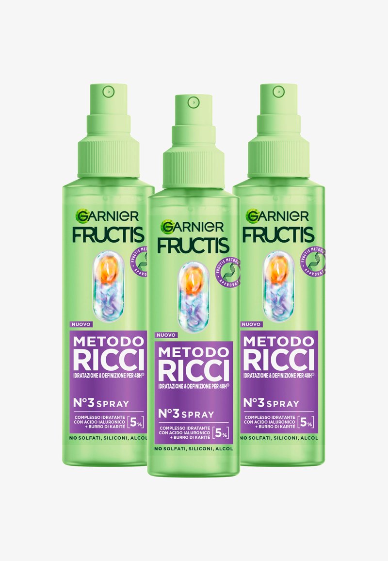 Garnier GARNIER FRUCTIS METODO RICCI - SPRAY PER IDRATARE E RAVVIVARE IL RICCIO - 3 PACK - Lacca