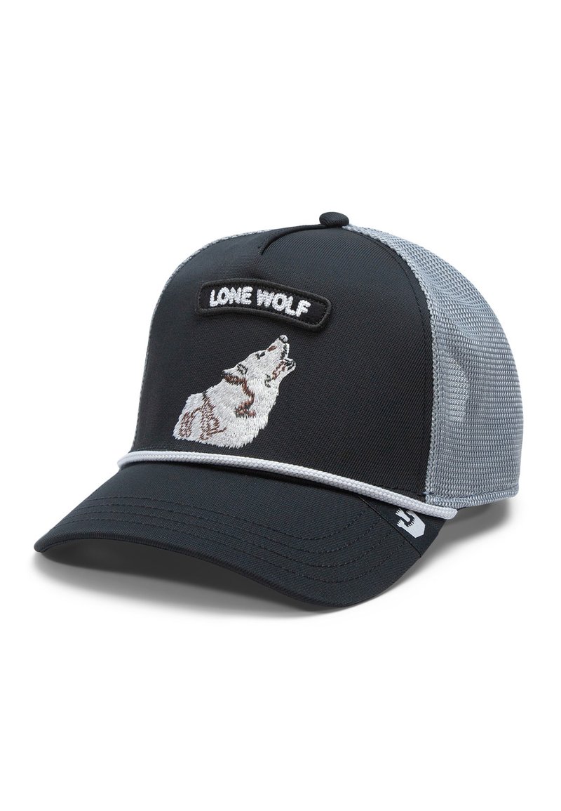 Goorin Bros TRUCKER WOLF - Cap - schwarz