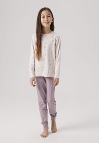 Name it - SET - Pidžamas komplekts - barely pink Miniatūras attēls 1