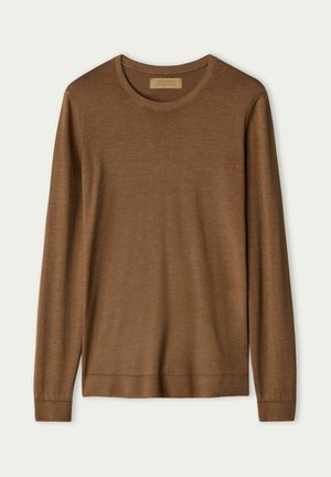 Falconeri, ROUND-NECL ULTRAFINE - Strickpullover - brown