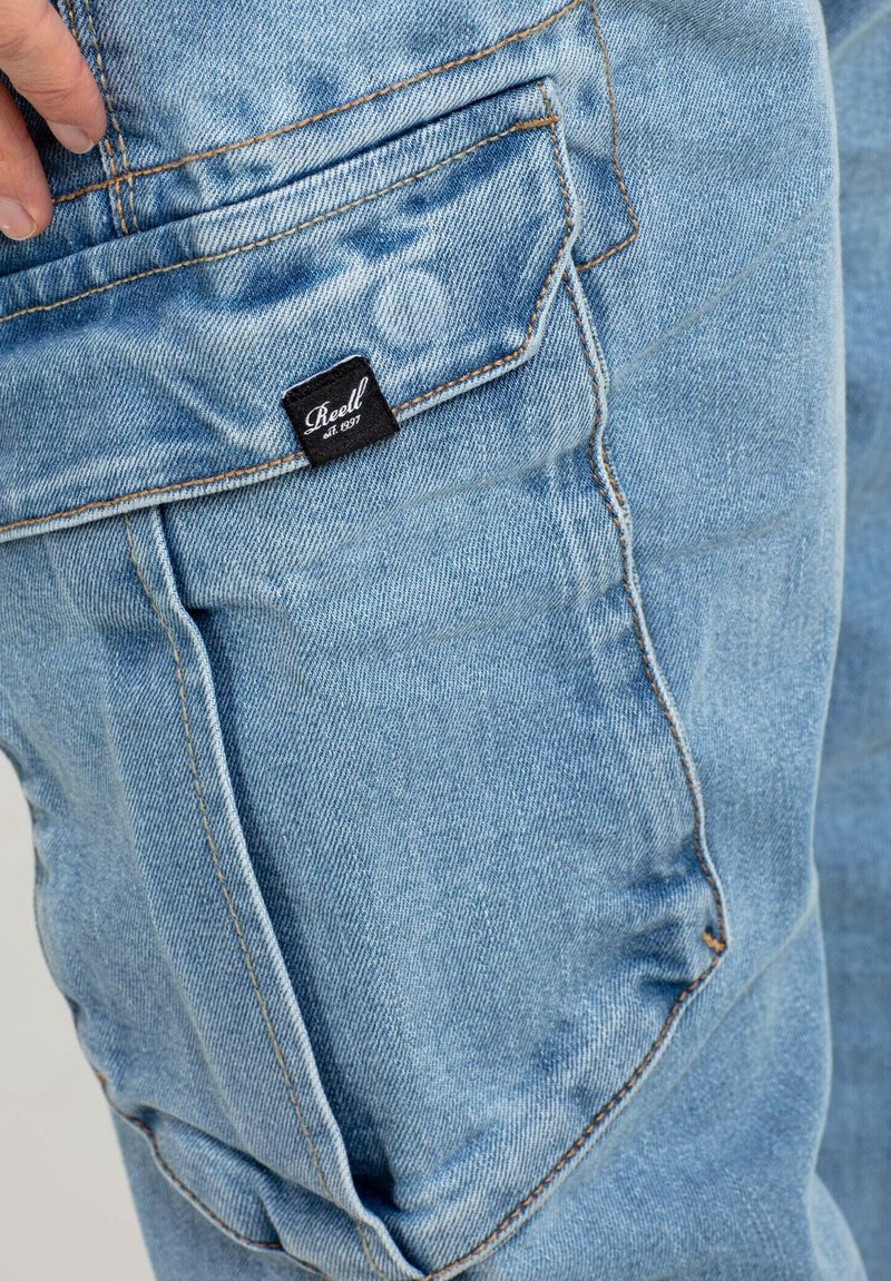 Herren Skinny Fit | Reell Jeans Slim Fit light blue grey wash/blau - MF52646 Herren Skinny Fit | Reell Jeans Slim Fit light blue grey wash/blau - MF52646