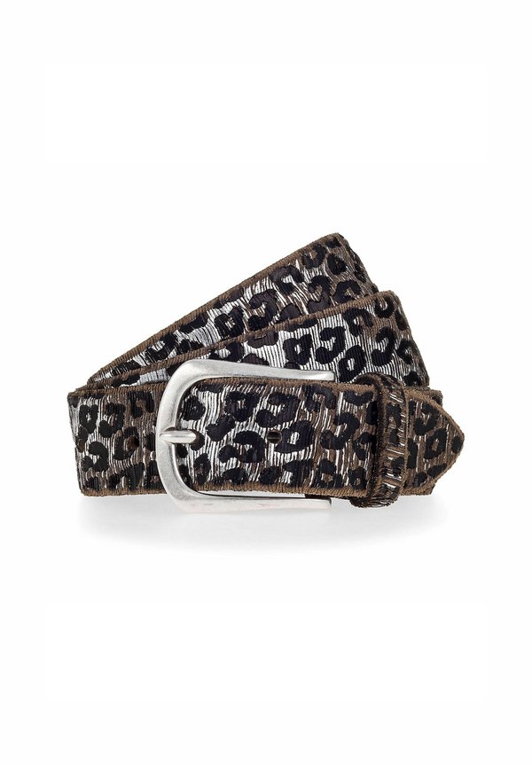 Gürtel - anthracite silver