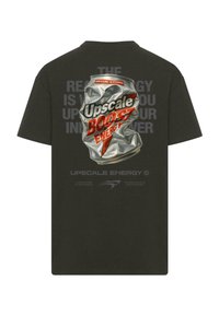 Upscale by Mister Tee Trükipildiga T-särk - black