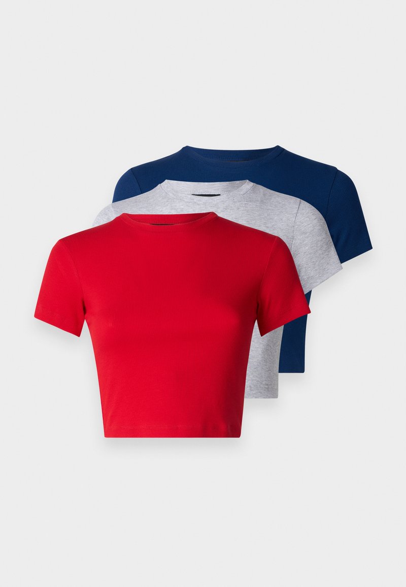 Even&Odd T-shirt basic donkerblauw