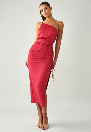 INDIA MIDI KRISTINA - Cocktailjurk - hot pink